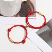 Letter Magnetic Woven Couple Bracelet Bracelet – Jewelry Gift Ideas — 5