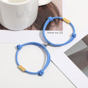 Letter Magnetic Woven Couple Bracelet Bracelet – Jewelry Gift Ideas — 11