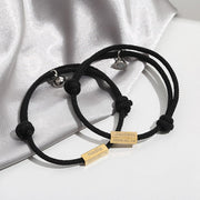 Letter Magnetic Woven Couple Bracelet Bracelet – Jewelry Gift Ideas — 1