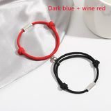 Letter Magnetic Woven Couple Bracelet Bracelet – Jewelry Gift Ideas — 8