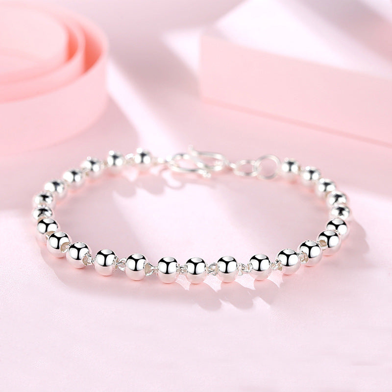 Sterling Silver Children's Transfer Beads Round – Jewelry Gift Ideas — 1