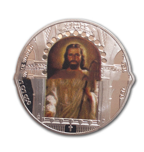 Jesus Christ Metal Commemorative Coin Gold – Special Occasion Gifts — 1