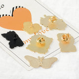 Creative Love Butterfly Girl Letter Series Brooch – Jewelry Gift Ideas — 3