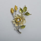 Flower Camellia Brooch High-end Diamond Corsage – Jewelry Gift Ideas — 5