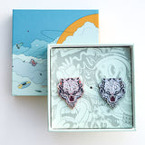 Original White Tiger Metal Design Brooch – Jewelry Gift Ideas — 2