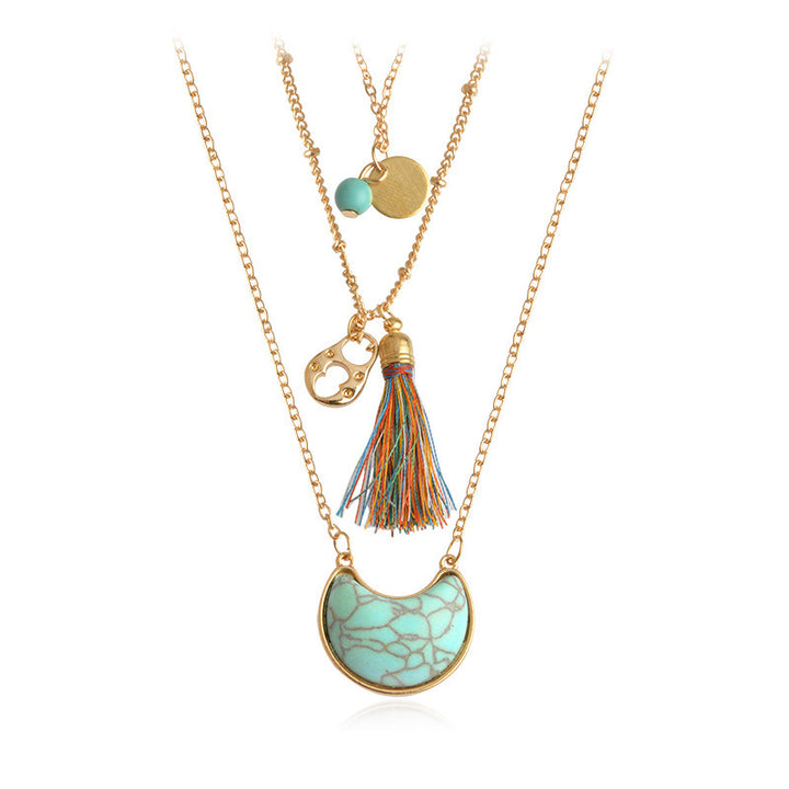 Bohemian Ethnic Style Turquoise Multilayer – Jewelry Gift Ideas — 1