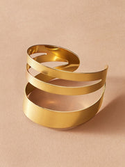 Temperament Fashion Alloy Glossy Women's Open Bracelet – Stylish Gifts — 11