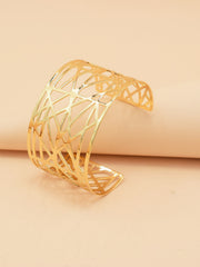 Temperament Fashion Alloy Glossy Women's Open Bracelet – Stylish Gifts — 7