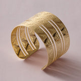 Temperament Fashion Alloy Glossy Women's Open Bracelet – Stylish Gifts — 8