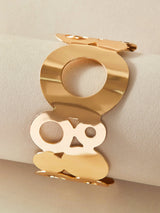 Temperament Fashion Alloy Glossy Women's Open Bracelet – Stylish Gifts — 18