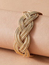 Temperament Fashion Alloy Glossy Women's Open Bracelet – Stylish Gifts — 4