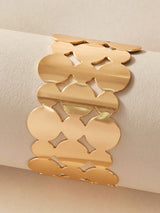 Temperament Fashion Alloy Glossy Women's Open Bracelet – Stylish Gifts — 20