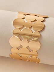 Temperament Fashion Alloy Glossy Women's Open Bracelet – Stylish Gifts — 20