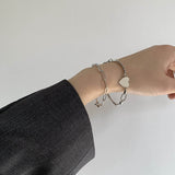 925 Sterling Silver Bracelet Female Ins High – Jewelry Gift Ideas — 7