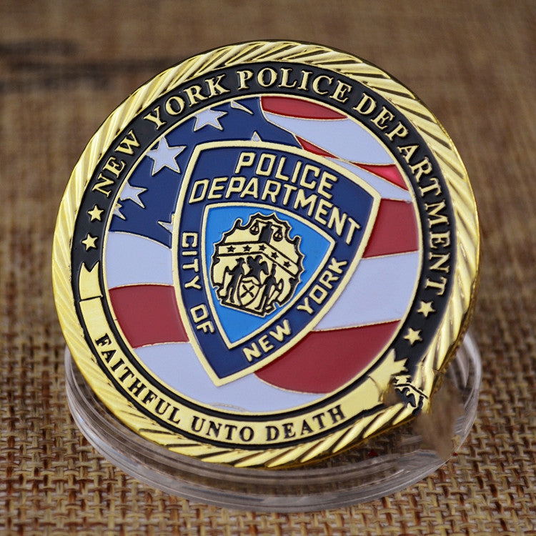 York Police Department Medal Commemorative Coin – Thoughtful Gifts — 1