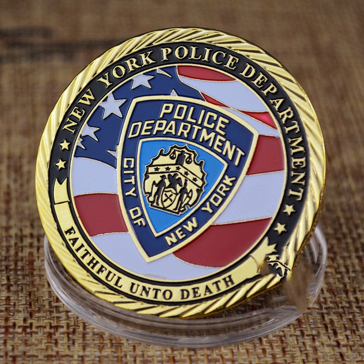 York Police Department Medal Commemorative Coin – Thoughtful Gifts — 1