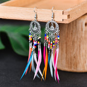 European And American Personality Retro Hollow Feather – Stylish Gifts — 2