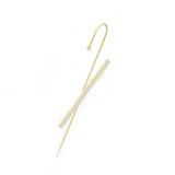 Glistening Ear Wrap Crawler Zircon Earrings Piercing – Stylish Gifts — 20