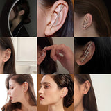 Glistening Ear Wrap Crawler Zircon Earrings Piercing – Stylish Gifts — 1