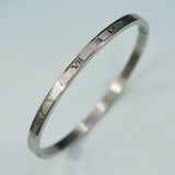 Classic Roman Numeral Titanium Steel Bracelet – Jewelry Gift Ideas — 7
