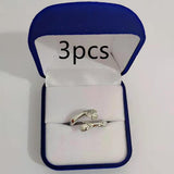 Simple And Creative Love Hands Embracing Ring – Gifts for Couples — 4