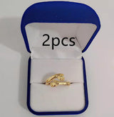 Simple And Creative Love Hands Embracing Ring – Gifts for Couples — 8