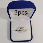 Simple And Creative Love Hands Embracing Ring – Gifts for Couples — 3