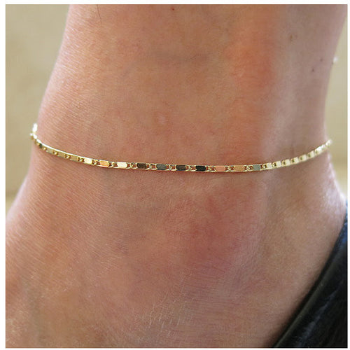 All-match Fresh And Popular Simple Beach Chain Anklet – Outdoor Gifts — 2