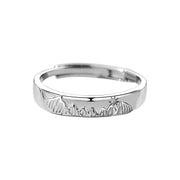 Shanmeng Eachother Sterling Silver Couple Ring – Gifts for Couples — 3
