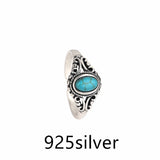 Todorova New Fashion Jewelry Ring Single Blue Stone – Stylish Gifts — 2