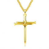 Steel Gold Black Color Fashion Mens Iron Nail – Jewelry Gift Ideas — 5