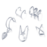 Simple Leaf Ear Bone Clip Without Pierced Ear Clip – Surprise Gifts — 15
