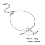 Simple Cross Bend Bracelet – Jewelry Gift Ideas — 4