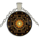 Sacred Sri Lanka Yantra Time Gem Pendant Necklace – Jewelry Gift Ideas — 6