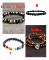 Tiger Eye Stone Bracelet Natural Stone Bracelet – Jewelry Gift Ideas — 15