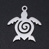 Titanium Steel Hollow Tortoise Pendant Stainless – Jewelry Gift Ideas — 4