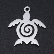 Titanium Steel Hollow Tortoise Pendant Stainless – Jewelry Gift Ideas — 4