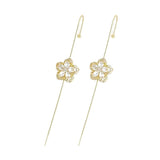 Glistening Ear Wrap Crawler Zircon Earrings Piercing – Stylish Gifts — 8