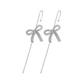 Glistening Ear Wrap Crawler Zircon Earrings Piercing – Stylish Gifts — 18