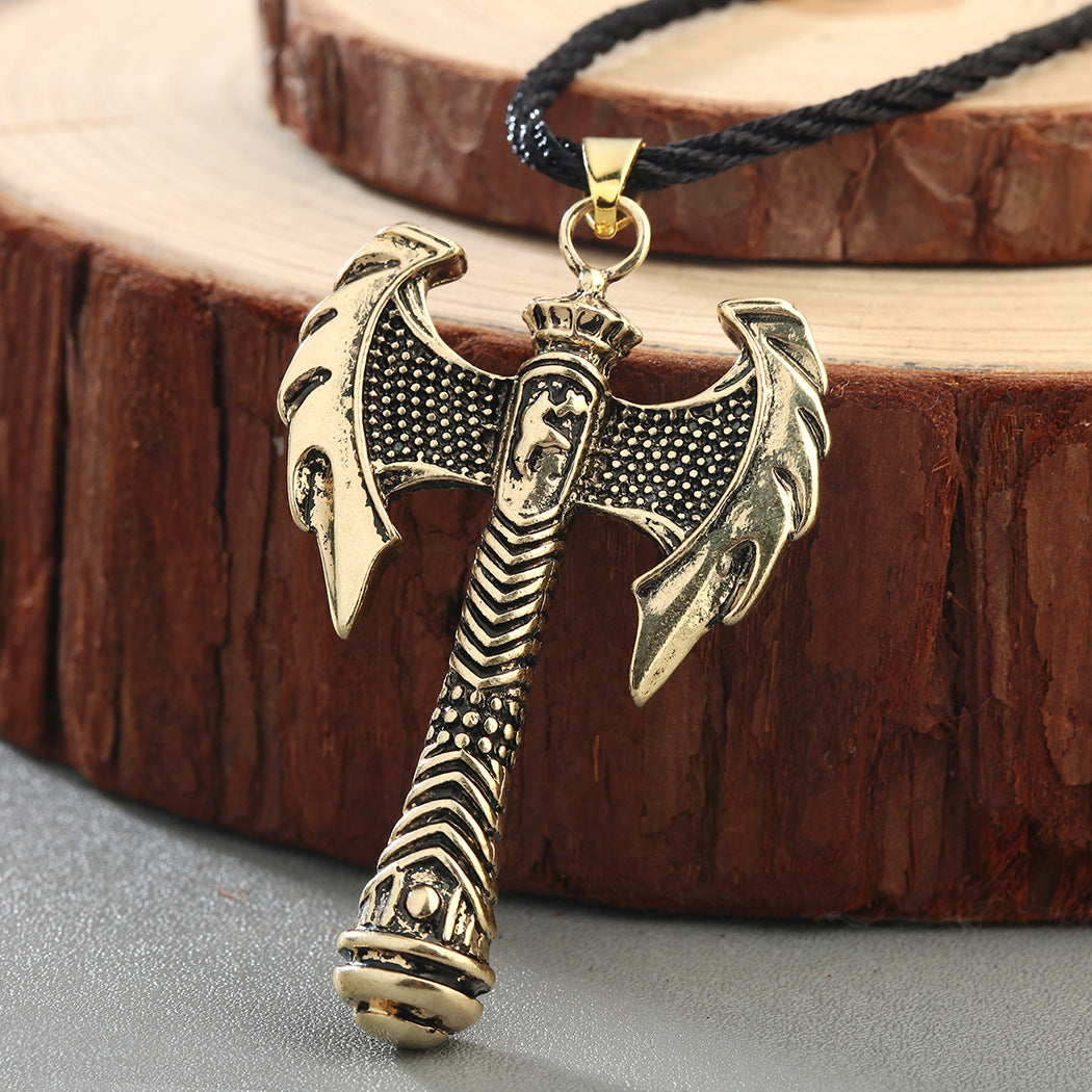 Ancient Greek Viking Axe Necklace – Jewelry Gift Ideas — 1