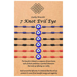 7-knot Evil Eye Bracelet 6 Pack Blue Eye Paper – Jewelry Gift Ideas — 11