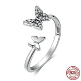 Popular Flying Butterfly S925 Sterling Silver Ring – Gifts for Her — 1