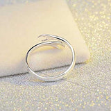 Alloy Simple Hands Hug Ring Opening Adjustable – Jewelry Gift Ideas — 5