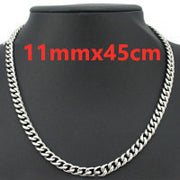 Stainless Steel Necklace European and American – Jewelry Gift Ideas — 17