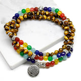 Tiger Eye Lotus Bracelet – Jewelry Gift Ideas — 3