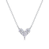 S925 Silver Pendant Moissanite Love At Present – Jewelry Gift Ideas — 5