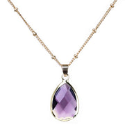 Copper Chain Drop Pendant Necklace Ladies – Jewelry Gift Ideas — 3
