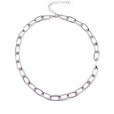 Fashion Simple Metal Ball Thick Chain Necklace – Jewelry Gift Ideas — 3