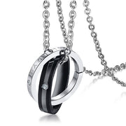 Stainless steel couple necklace – Jewelry Gift Ideas — 7