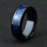 Black Heart Gemstone Diamond Wedding Ring – Gifts for Couples — 5